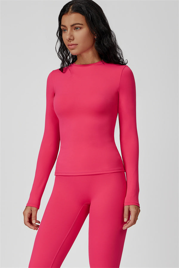 The Oasis Long Sleeve T-shirt Flared Leggings 2-Piece Set Mandy