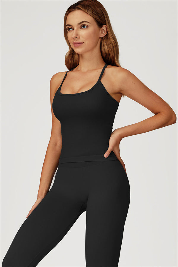 The Sculpt Crop Top Leggings 2-Piece Set