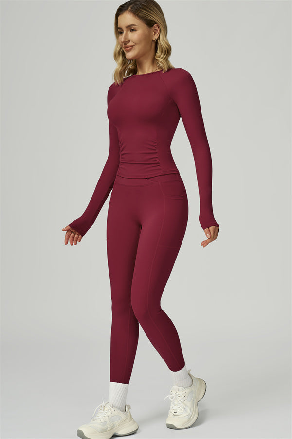 The FlexFit Active Top Leggings 2-Piece Set