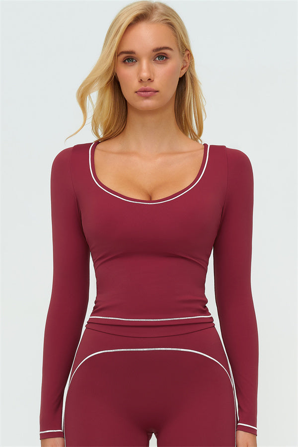 The Amara Long Sleeve T-shirt Leggings 2-Piece Set