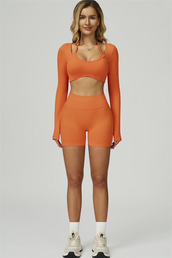 The Prime Long Sleeve Crop Top