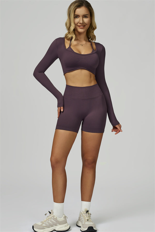 The Prime Long Sleeve Crop Top