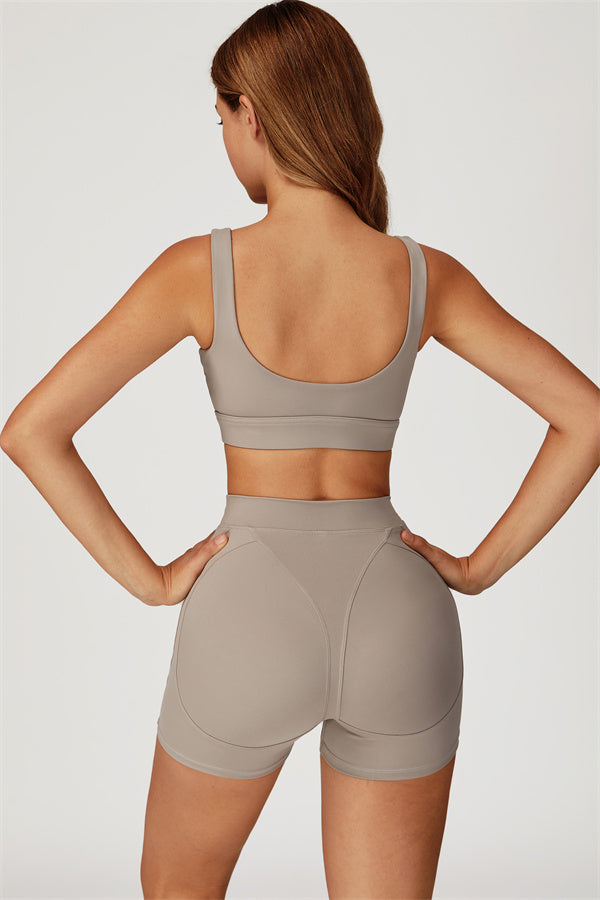 The Conquer Sports Bra Shorts 2-Piece Set