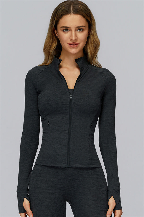 The Radiance Jacket Sports Bra Leggings 3-Piece Set