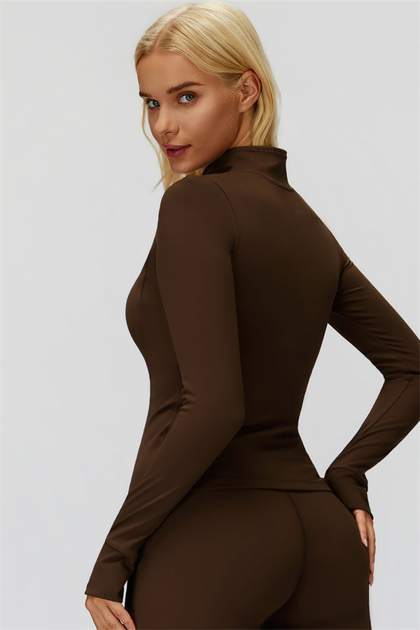 The FemmeFit Zip Jacket Leggings 2-Piece Set