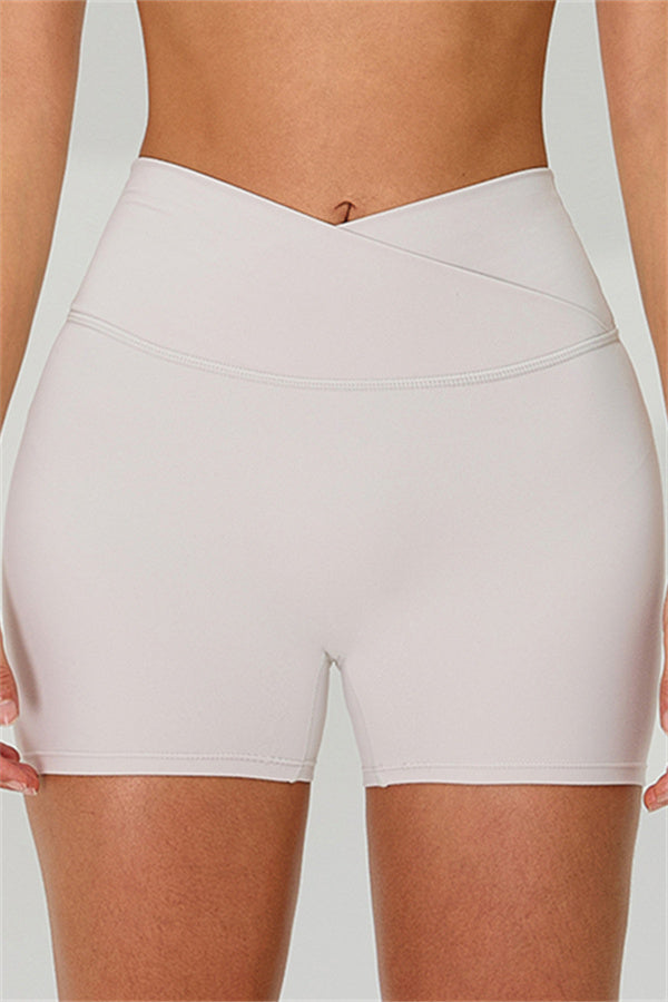 The Jewel Crop Top Crossover Shorts 2-Piece Set