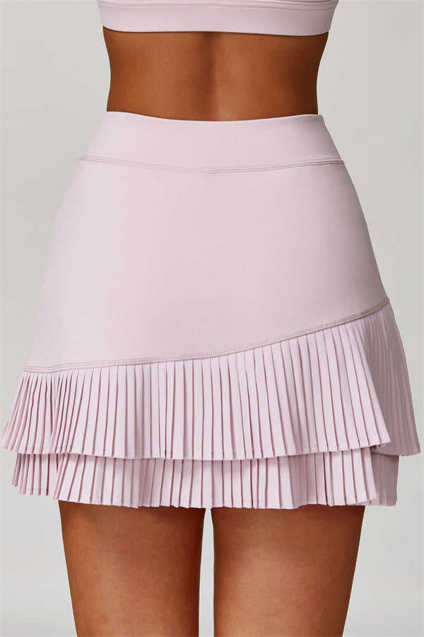 The Lavish Sports Bra Tennis Skirt 2-Piece Set