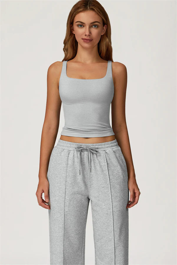 The Motion Tank Top Sweatpants 2-Piece Set Camel