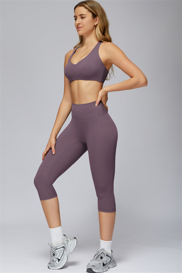 The FlexCore Capri Leggings