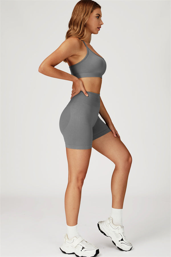 The Sculpt Sports Bra Shorts 2-Piece Set