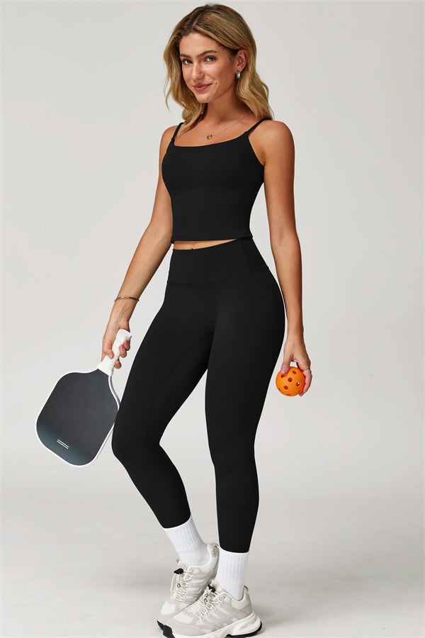 The Agile Crop Top Leggings 2-Piece Set