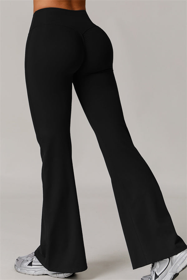 The Delicate Flared Leggings Black
