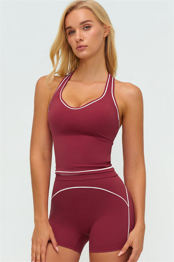 The Amara Crop Top Shorts 2-Piece Set