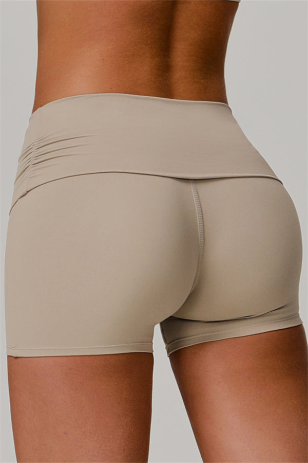 The Juno Vibe Shorts Camel