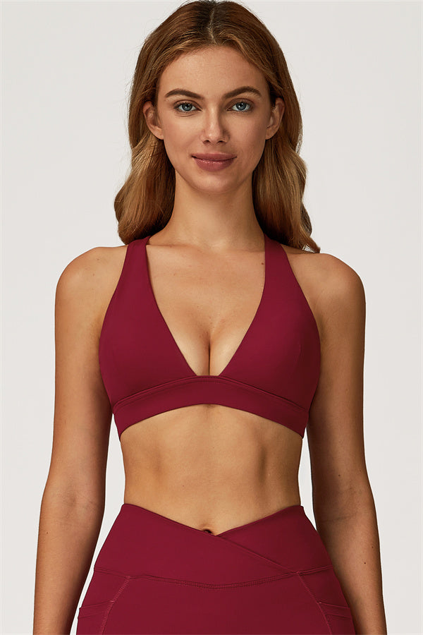 The Glacier Sports Bra Flared Leggings 2-Piece Set