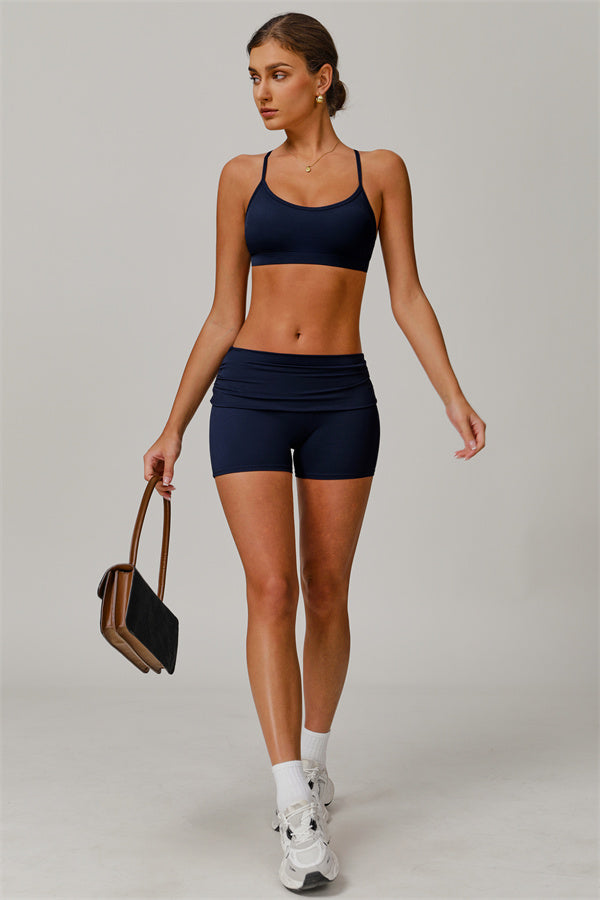 The Juno Star Sports Bra Shorts 2-Piece Set