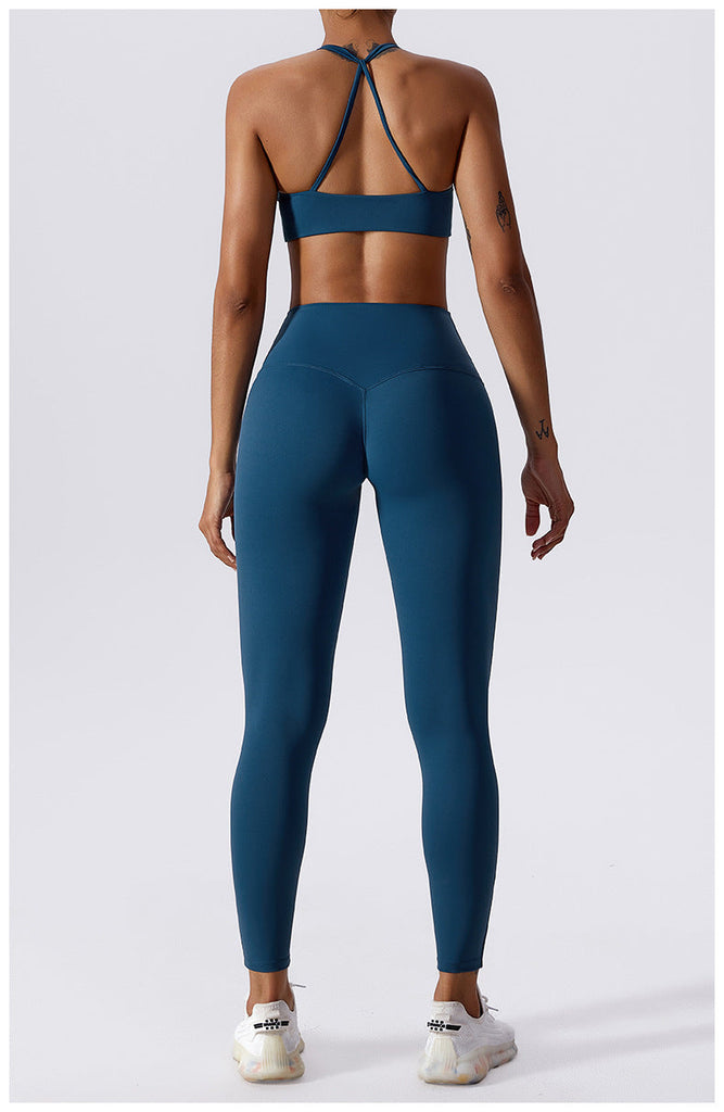 Ibiza Twist Bra Top & Leggings Set