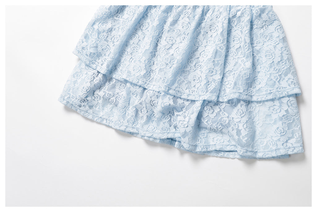 Lace Finest Side Pockets Skort