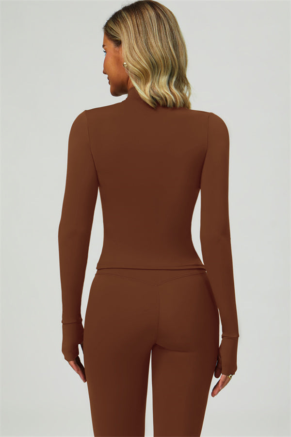 The Seraphine Jacket Sports Bra Leggings 3-Piece Set