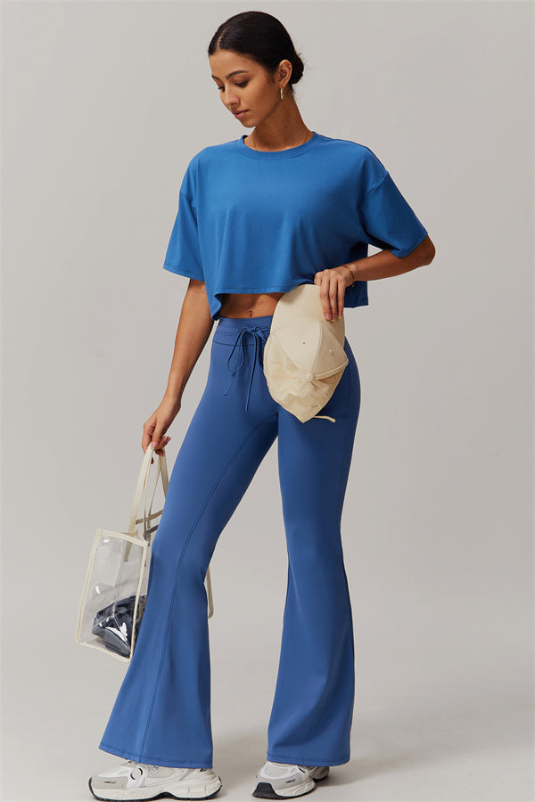 The Resonate T-shirt Flared Leggings 2-Piece Set
