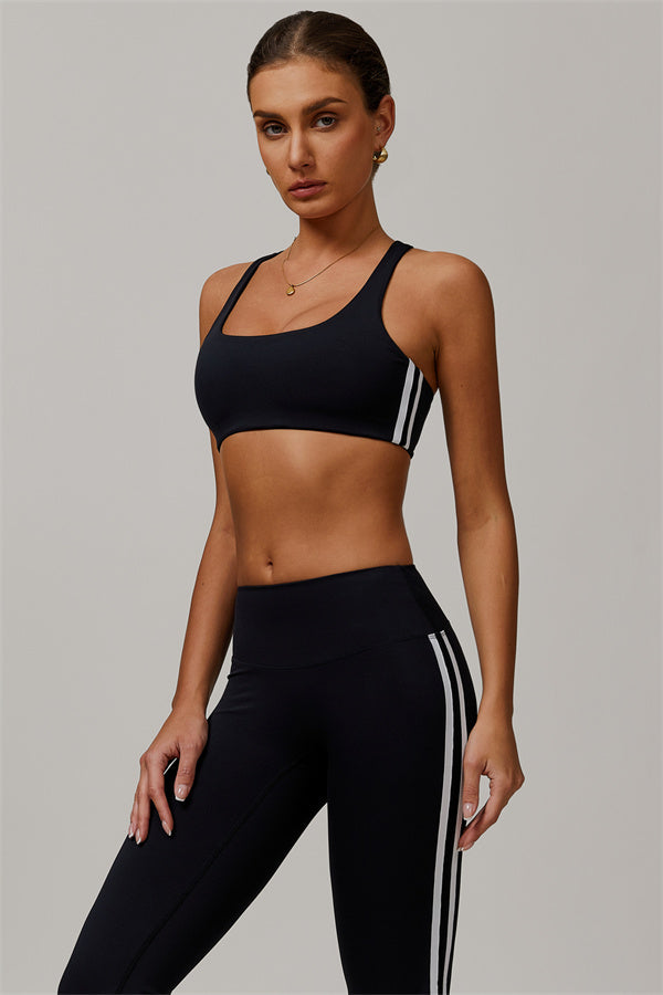 The Splendor Sports Bra Flared Leggings 2-Piece Set