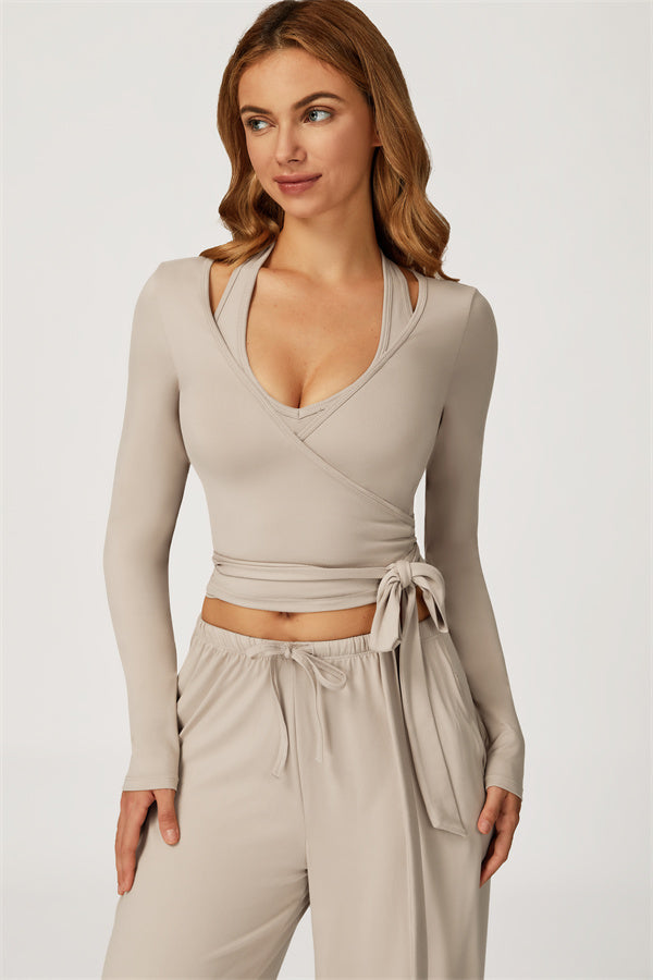 The Sprint Long Sleeve Crop Top