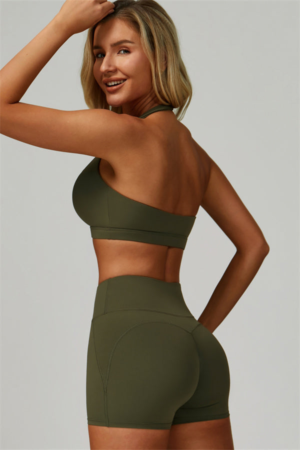 The Bold Halter Sports Bra
