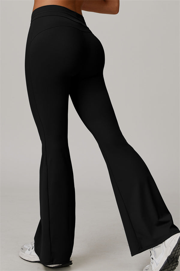 The Lumina Flared Leggings UPF 50+ Black