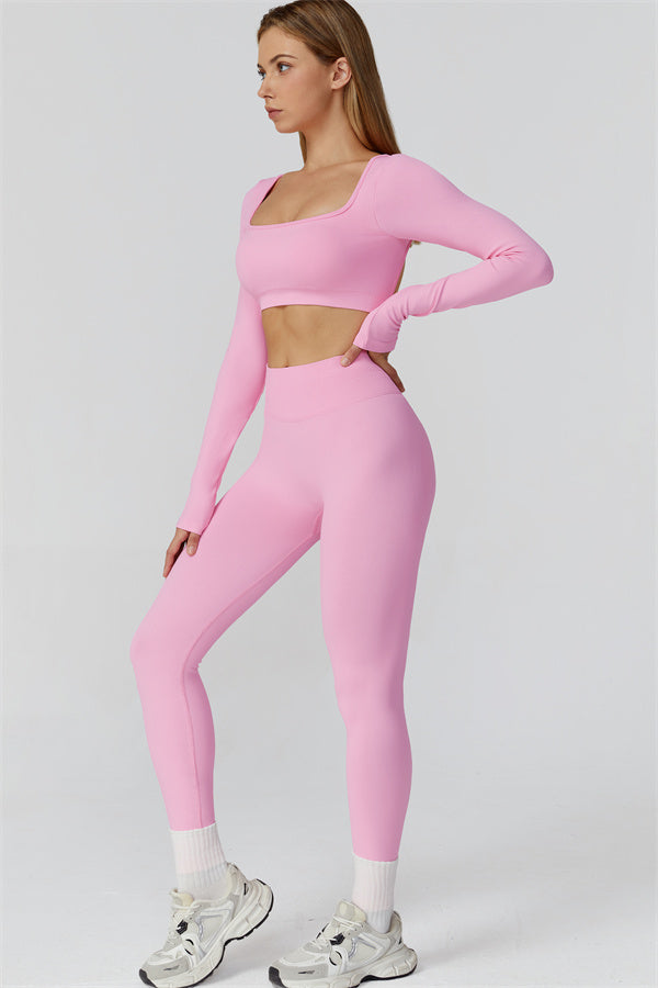 The Reign Long Sleeve Crop Top