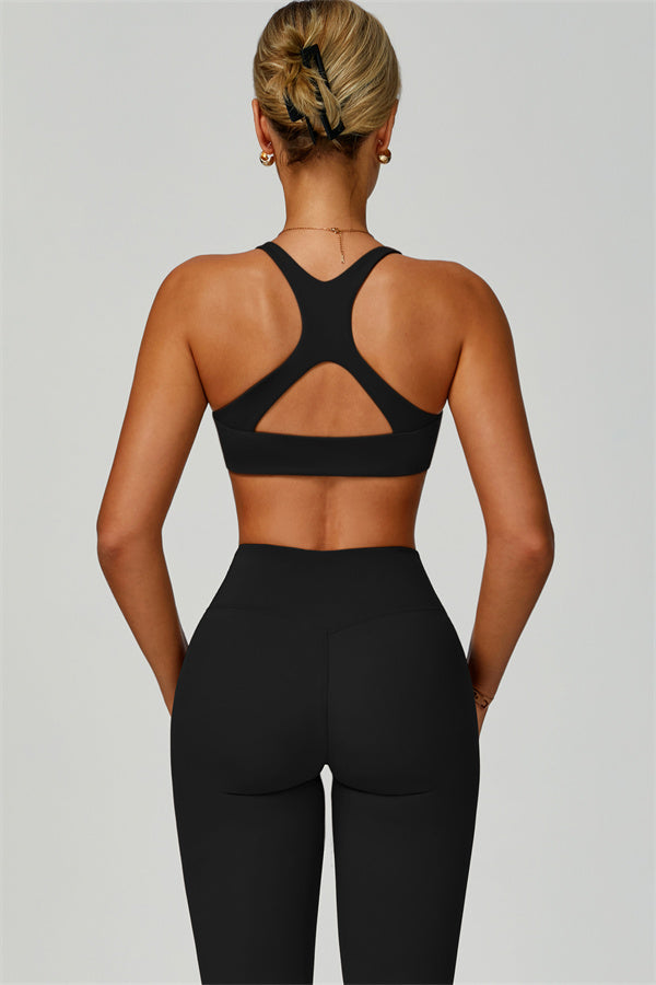 The Thrive Sports Bra Leggings 2-Piece Set Black
