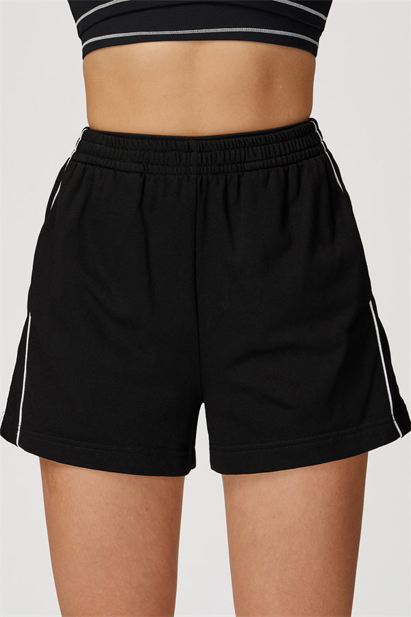 The Amara Lounge Shorts Black
