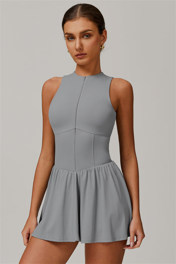 The Juno Vibe Tennis Dress Grey
