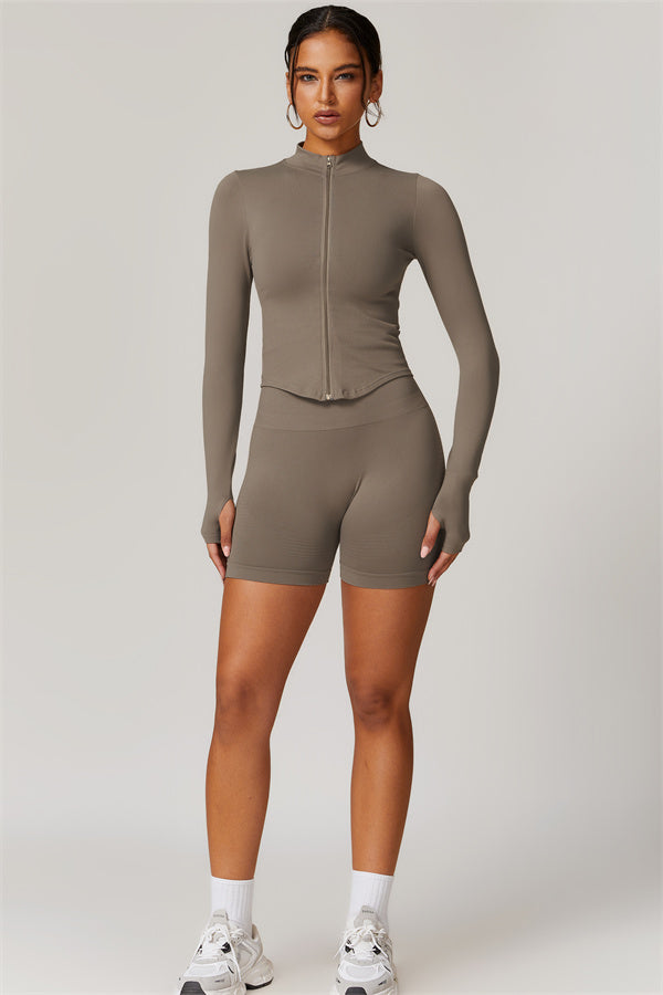The Delight Jacket Shorts 2-Piece Set