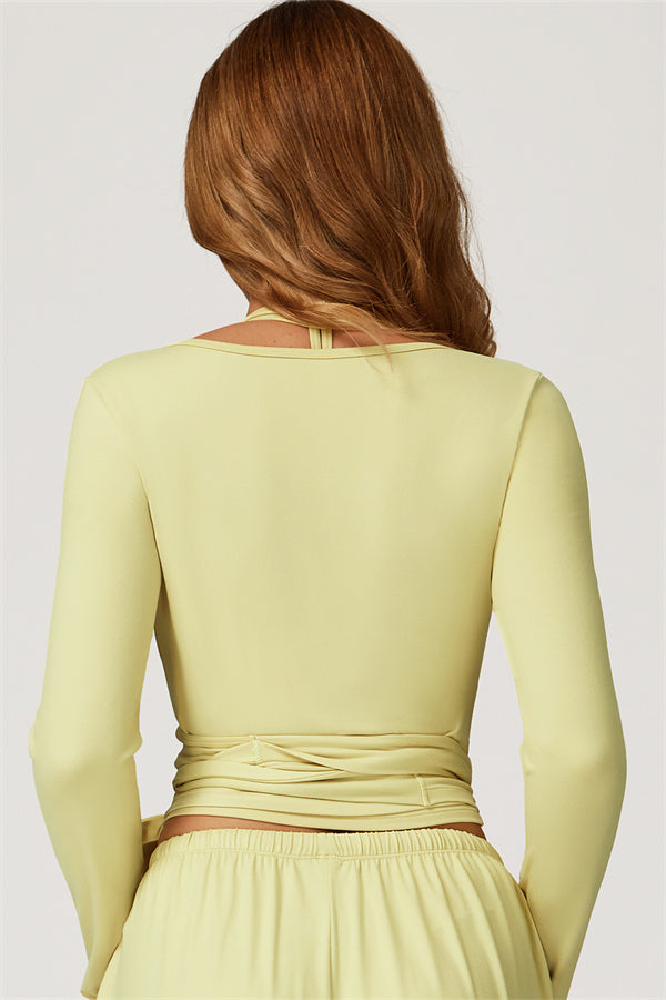 The Sprint Long Sleeve Crop Top