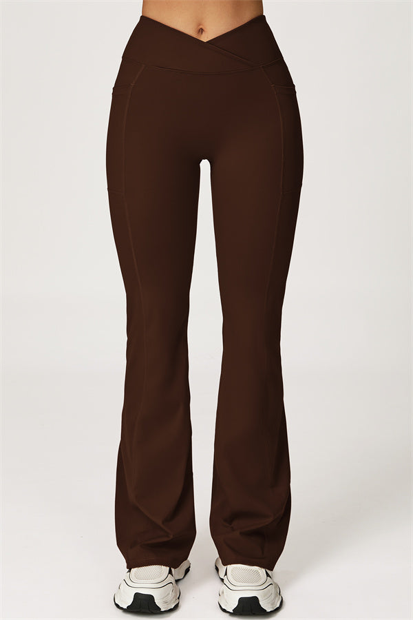 The Glacier Sports Bra Flared Leggings 2-Piece Set