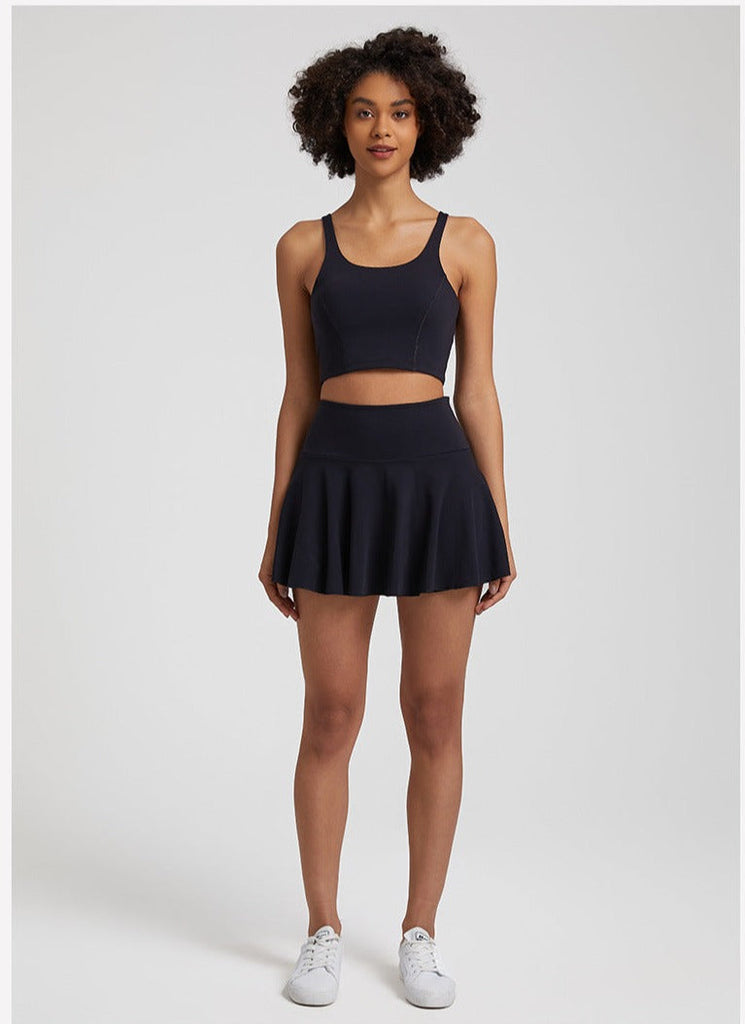 Tennis Crop Top & Skort Set