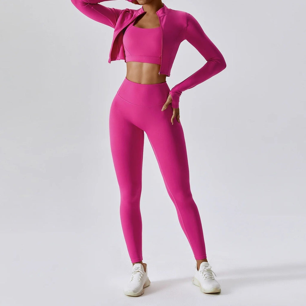 Madelyn 3 Piece Top & Leggings Set