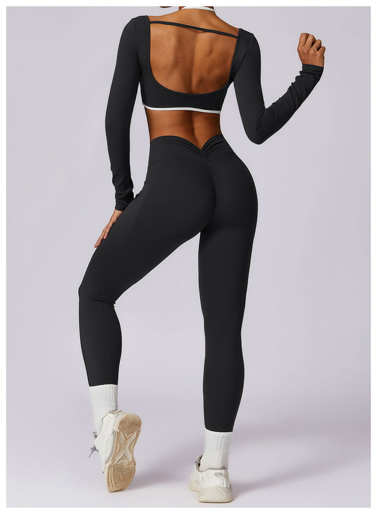 Noelle Contrast Longsleeve Top