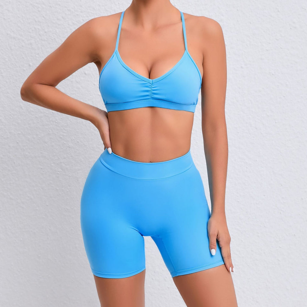 Viola Bra Top & Shorts Set