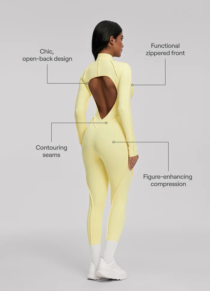 Lucky Label Iconic Longsleeve Zip Jumpsuit