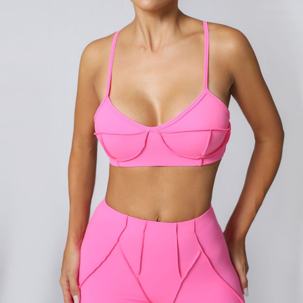 Lucky Label Iconic Bra Top Pink