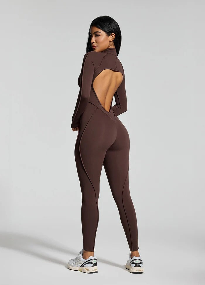 Lucky Label Iconic Longsleeve Zip Jumpsuit