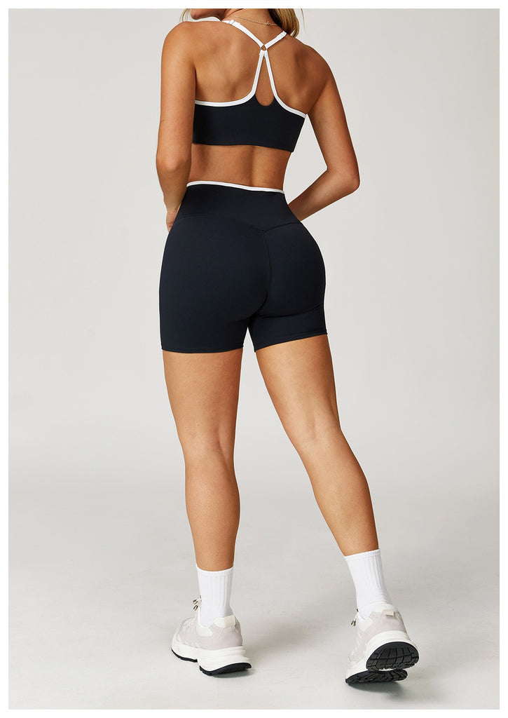 Aiko Wave Bra Top & Shorts Set