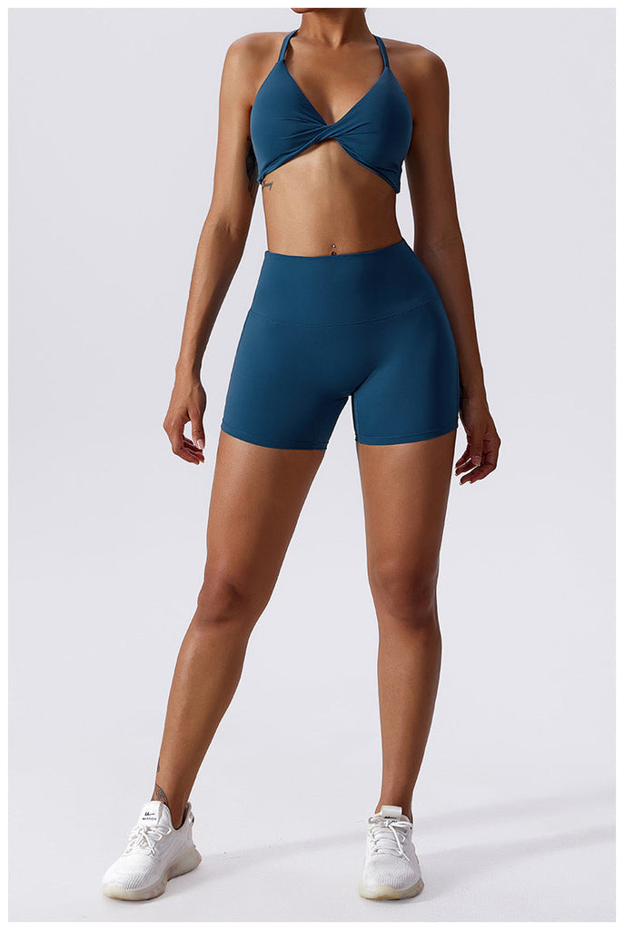 Ibiza Twist Bra Top & Shorts Set
