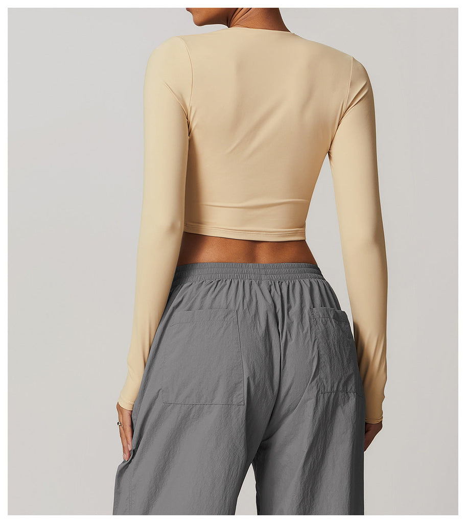 Amy Square Cut Longsleeve Top