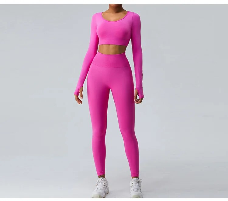 Carrie Cross Back Longsleeve Top