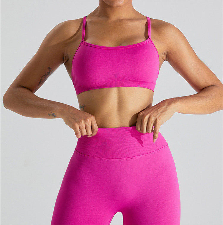 Carrie Bra Top & Scrunch Shorts Set