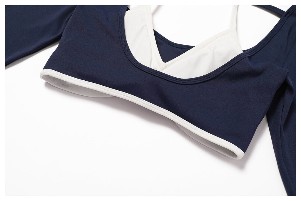 Noelle Contrast Longsleeve Top