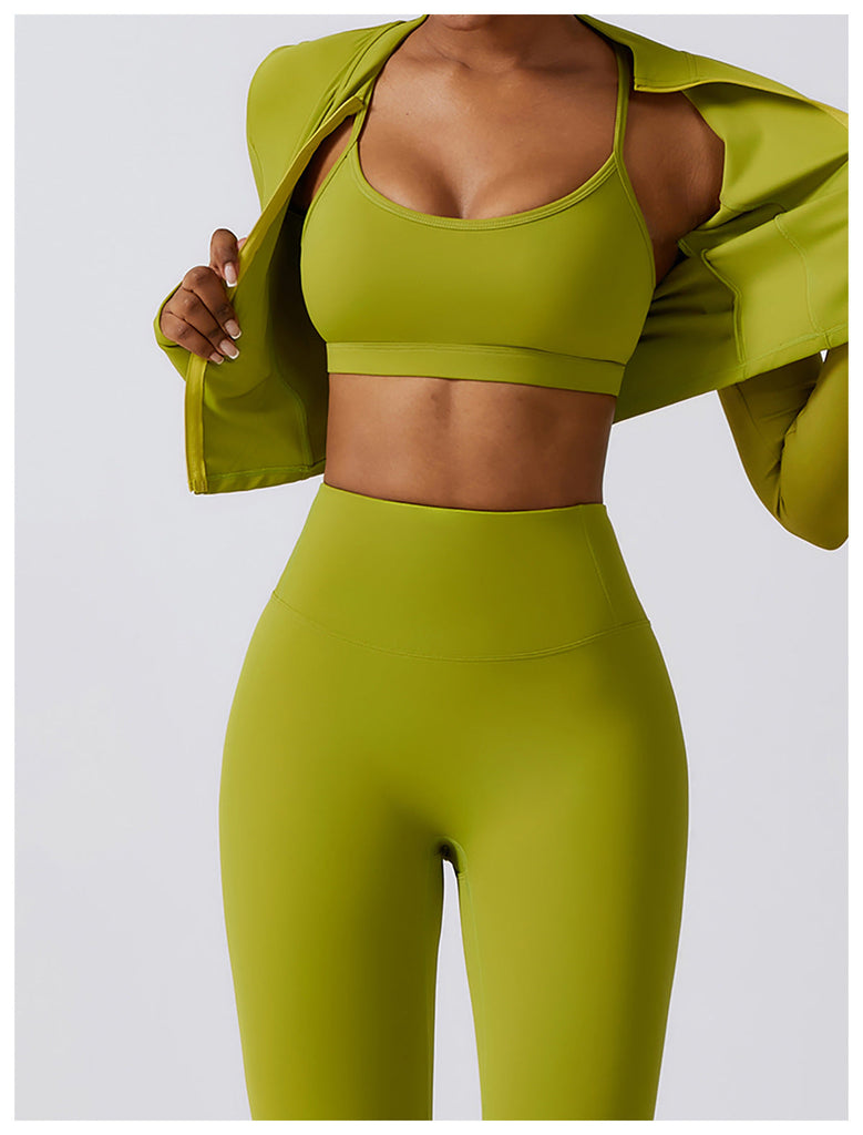 Thea Zip Longsleeve Top