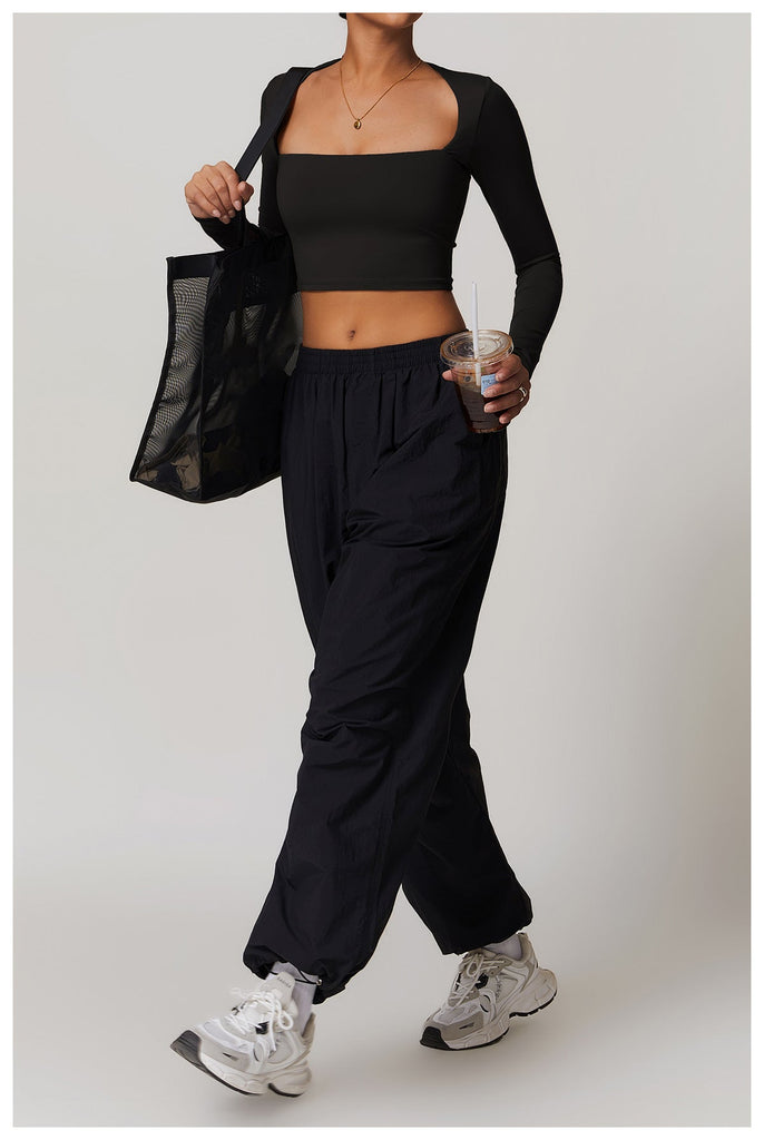 Amy Square Cut Longsleeve Top